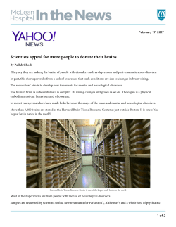 Scientists appeal for more people to donate their