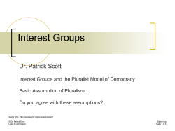 Interest Groups