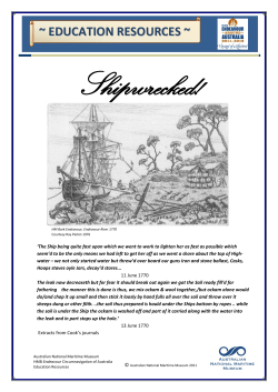 Shipwrecked - Australian National Maritime Museum