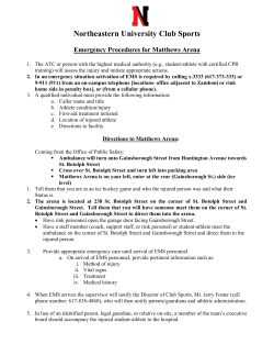 NUCS EAP Matthews Arena - Northeastern University