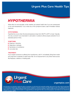 Urgent Plus Care Health Tips