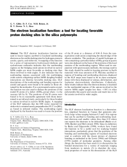 The electron localization function