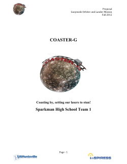 Team 1 Final Report