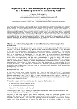 Pavlos Antoniadis - Goldsmiths, University of London