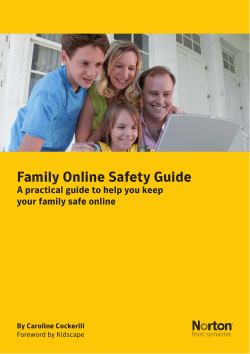 Family E safety advice
