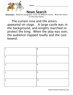 Noun Search - Have Fun Teaching