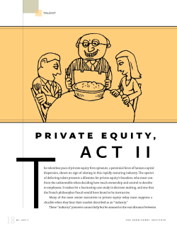 Private equity