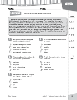 File - Mrs. Casselman`s Grade 6 Immersion Class
