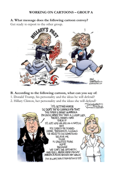 GROUP A A. What message does the following cartoon convey?