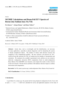 MCDHF Calculations and Beam-Foil EUV Spectra of Boron