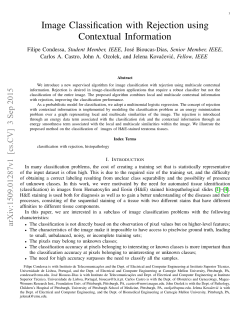 Image Classification with Rejection using