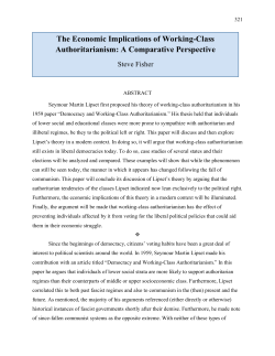 The Economic Implications of Working