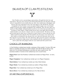 clan pestilens warband