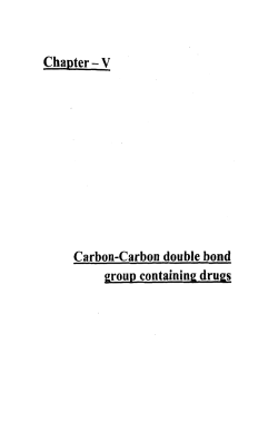 Carbon-Carbon double bond group containing drugs