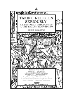 taking religion seriously