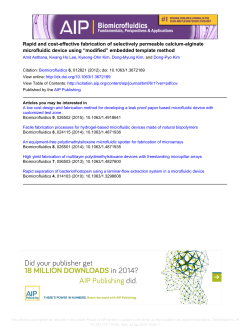 Rapid and cost-effective fabrication of selectively permeable calcium