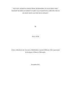 not just anodyne confections: responding to jack zipes