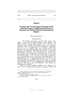 Coping with Technological Change