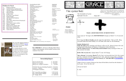 Newsletter PDF - Grace Episcopal Church Anderson