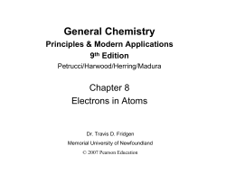Chapter 8 - Chemistry