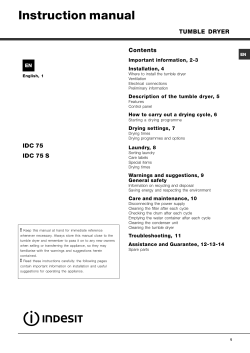 Instruction manual