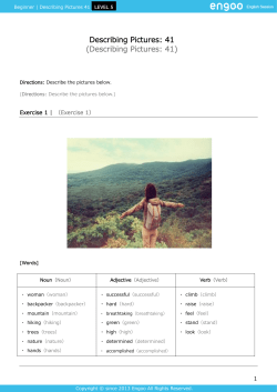 (Describing Pic Describing Pictures: 41 (Describing Pictures