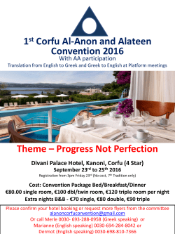 15th Al-Anon and Alateen European Convention With AA participation