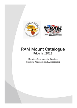 RAM Mount Catalogue