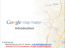 STEP 2016 &ndash; MapUp Resources (web)