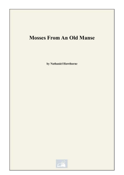Mosses From An Old Manse