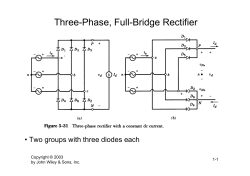 Three-Phase, Full-Bridge Rectifier