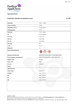 specification