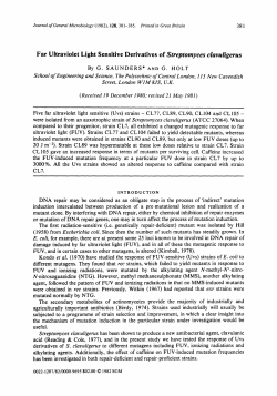 Far Ultraviolet Light Sensitive Derivatives of