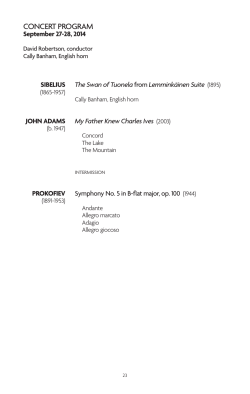 Prokofiev 5 - St. Louis Symphony