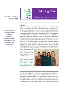 March 2016 - Music Moves Me Trust