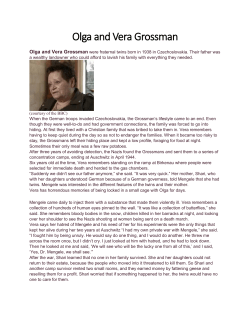 Olga and Vera Grossman - CANDLES Holocaust Museum