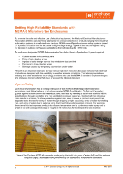 Tech Brief: Setting High Reliability Standards with