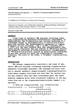 A new class of synthetic DHA duplexes containing repea