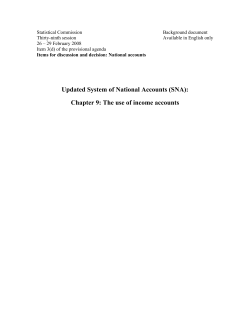 IX THE USE OF INCOME ACCOUNT
