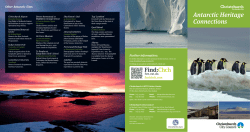 Antarctic trail - Christchurch City Council