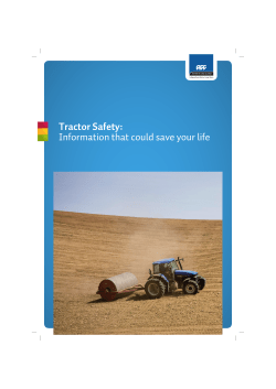 Tractor Safety: Information that could save your life