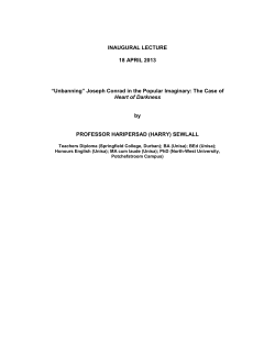 Professor Haripersad (Harry) Sewlall was born on 30