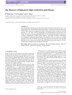 The discovery of highpower high synchrotron peak blazars