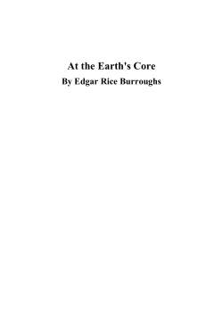 At the Earth`s Core