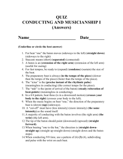 answer sheet - Vince Corozine Music