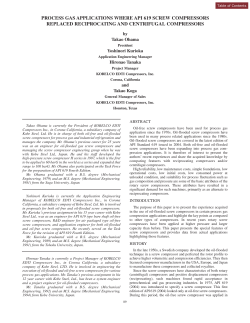 process gas applications where api 619 screw