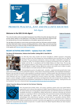 SDG 16 Info Digest 1