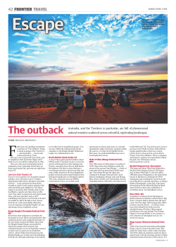 42 frontier travel - Territory Stories