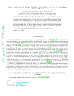 Massive uncharged and charged particles` tunneling from the