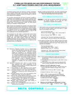 EFMUB!!DPOUSPMT Corporation - Delta Controls Corporation